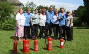 Fire training for care homes